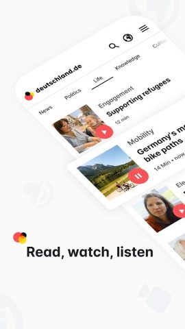 deutschland.de для Android — скриншот 3