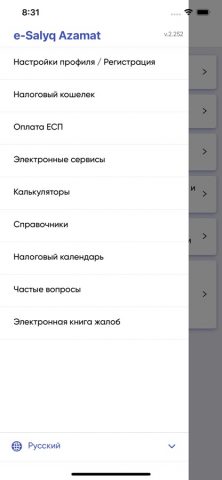 e-Salyq Azamat для iOS — скриншот 2