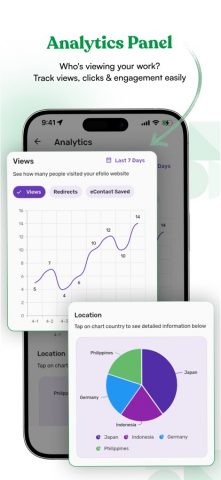 eFolio : Portfolio Maker для iOS — скриншот 5
