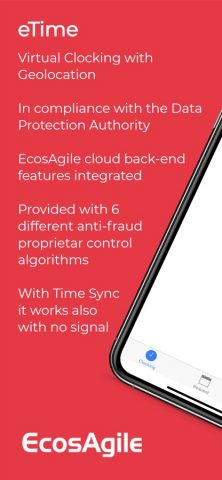 eTime Учет Рабочего Времени для iOS — скриншот 1