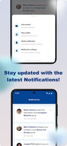 eTwinning & ESEP для Android — скриншот 3
