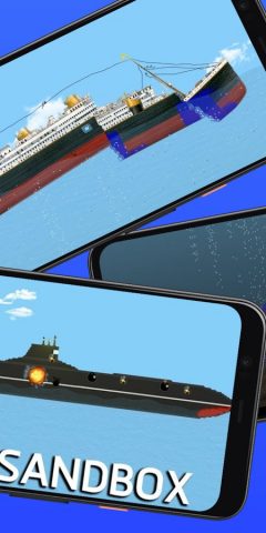 floating sandbox sinking Game для Android — скриншот 3