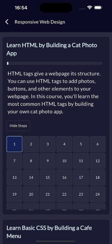 freeCodeCamp для Android — скриншот 3