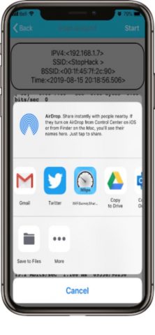 iPerf3 Performance Test Tool для iOS — скриншот 2