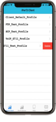 iPerf3 Performance Test Tool для iOS — скриншот 3