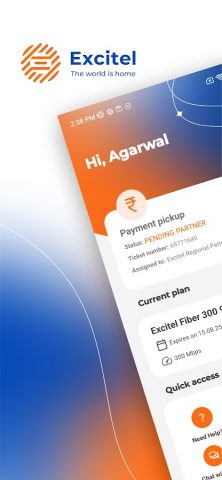 my Excitel для Android — скриншот 1