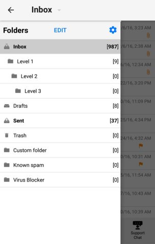 myEarthLink Mail для Android — скриншот 2
