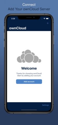 ownCloud — File Sync and Share для iOS — скриншот 1