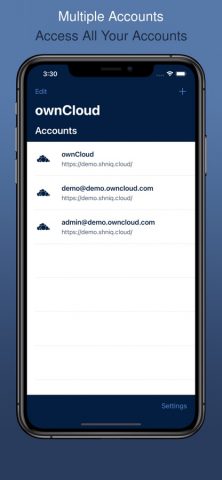 ownCloud — File Sync and Share для iOS — скриншот 2