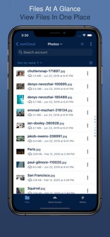 ownCloud — File Sync and Share для iOS — скриншот 3