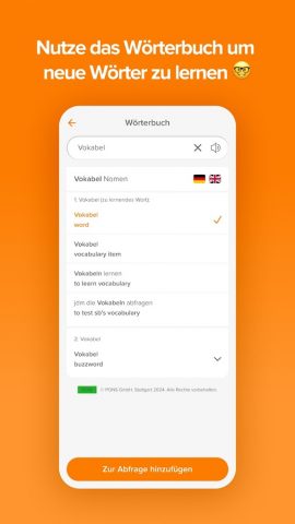 phase6 Vokabeltrainer для Android — скриншот 5