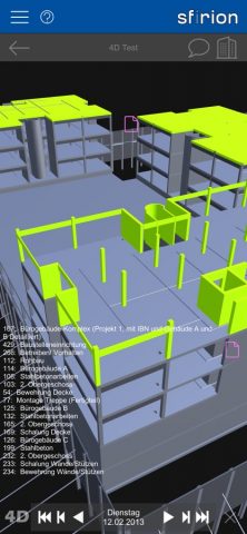 sfirion BIM для iOS — скриншот 1