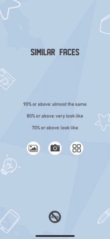 similar faces для iOS — скриншот 1