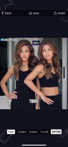 similar faces для iOS — скриншот 2