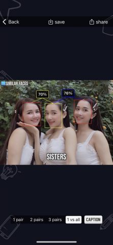 similar faces для iOS — скриншот 3