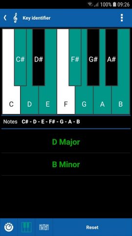 s.mart Song Key Identifier для Android — скриншот 1