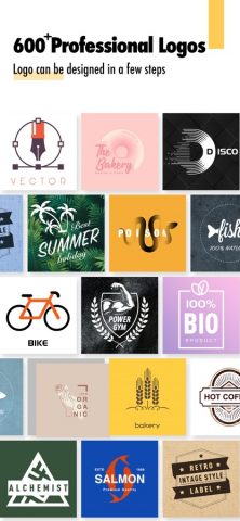 создать логотип — logo maker для iOS — скриншот 1