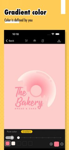 создать логотип — logo maker для iOS — скриншот 2