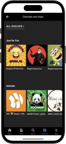 t.video для iOS — скриншот 2