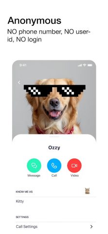 twinme — личный мессенджер для Android — скриншот 1