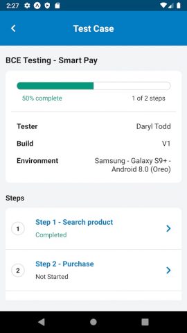 uTest для Android — скриншот 4