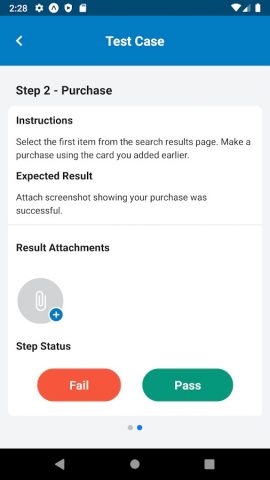 uTest для Android — скриншот 5