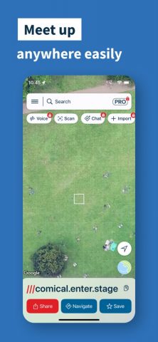 what3words для iOS — скриншот 3