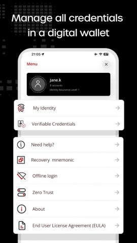 1Kosmos для Android — скриншот 2