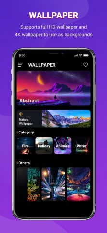 4K HD Wallpapers & Backgrounds для iOS — скриншот 1