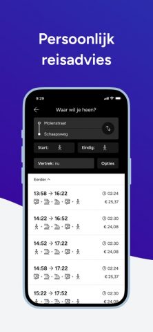 9292 reisplanner OV + e-ticket для iOS — скриншот 2