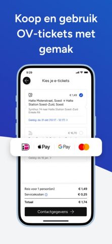 9292 reisplanner OV + e-ticket для iOS — скриншот 5