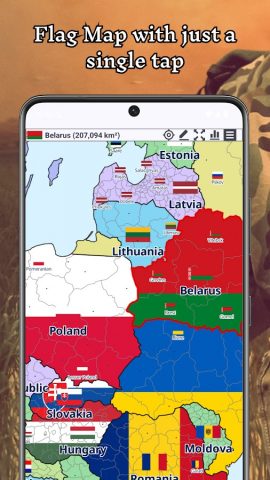 A+ Редактор карт мира для Android — скриншот 2