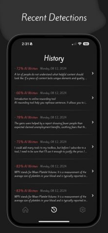 AI Detector — BypassGPT для iOS — скриншот 4