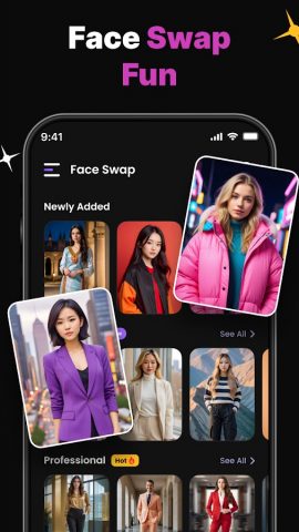 AI Face Swap: AI Photo Editor для Android — скриншот 1