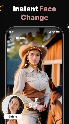 AI Face Swap: AI Photo Editor для Android — скриншот 2