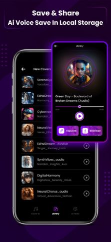 AI Music & AI Cover Songs для iOS — скриншот 2