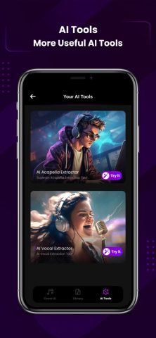 AI Music & AI Cover Songs для iOS — скриншот 4