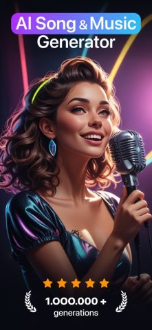 AI Music : Song Generator для iOS — скриншот 1