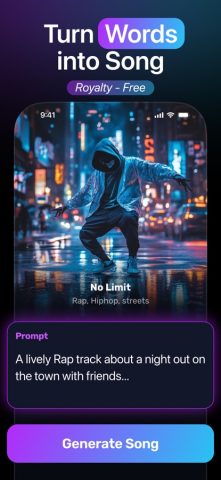 AI Music : Song Generator для iOS — скриншот 2