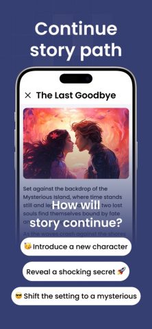 AI Story Generator AI Novel для iOS — скриншот 4