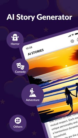 AI Story Generator & Maker для Android — скриншот 1
