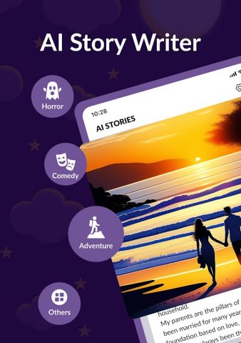 AI Story Generator & Maker для Android — скриншот 5