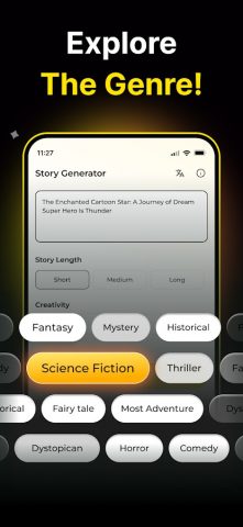 AI Story Generator — истории для Android — скриншот 3