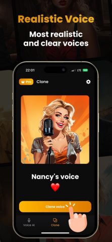 Vocalis AI — Celebrity AI App для iOS — скриншот 3