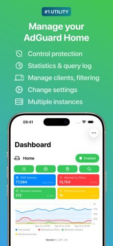 AdGuard Home Remote для iOS — скриншот 1