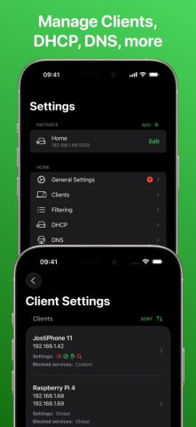 AdGuard Home Remote для iOS — скриншот 5