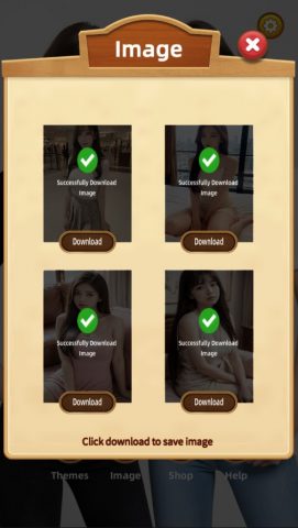 Adult Onet Match Girl Game для Android — скриншот 2