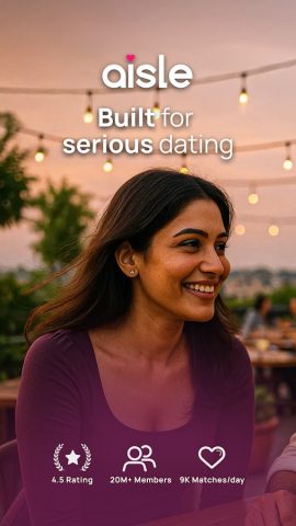Aisle — Dating App For Indians для Android — скриншот 1