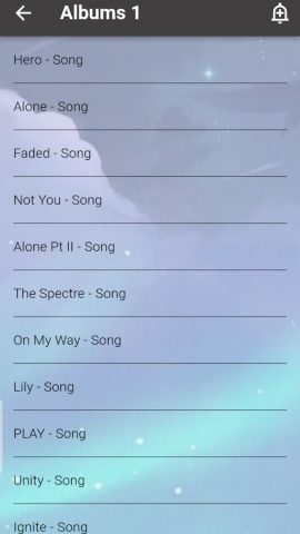 Alan Walker Songs для Android — скриншот 1