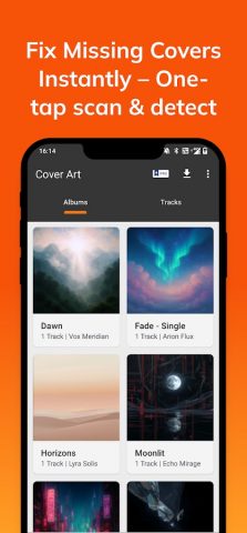 Album / Cover Art Finder для Android — скриншот 3
